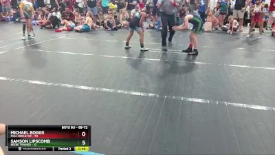 68-72 lbs Round 1 - Michael Boggs, Full Circle WC vs Samson Lipscomb, Beebe Trained