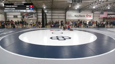 79 kg Champ. Rd Of 64 - Collin Guffey, California Regional Training Center (CA RTC) vs Jurius Clark, Blue & Gold Wrestling Club