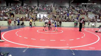 57 lbs Quarterfinal - Barrett Davis, Junior MatDogs Wrestling vs Wyatt Nicely, Dendy Trained Wrestling