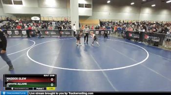 105 lbs Cons. Round 1 - Maddox Glew, IA vs Jayvyn Allami, OK