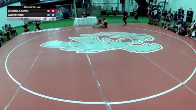 140 lbs Gabriela Song, Virginia vs Lainee Kidd, Tennessee