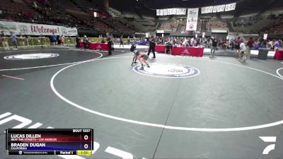 67 lbs 7th Place Match - Lucas Dillen, Beat The Streets - Los Angeles vs Braden Dugan, California