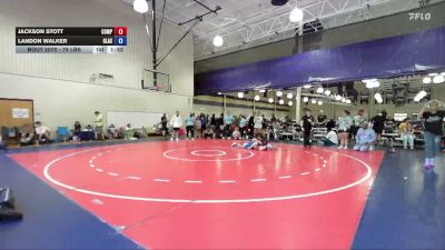 75 lbs Rr Rnd 3 - Jackson Stott, Compound Wrestling vs Landon Walker, Glasgow Wrestling Academy