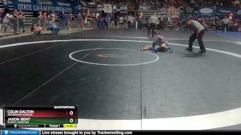 D 3 126 lbs Quarterfinal - Colin Dalton, Archbishop Hannan vs Jaxon Bent, Houma Christian