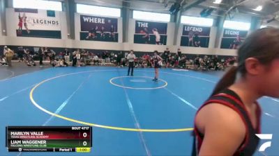 106 lbs Champ. Round 1 - Marilyn Valle, Texas Wrestling Academy vs Liam Waggener, Falcons Wrestling Club