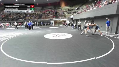 167 lbs Round Of 16 - Lewis Saldivar, Bullard vs Damian Mannon, Clovis East