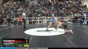 138 lbs Cons. Round 6 - Tyler Dorrell, Cheyenne East vs Dylan Brenton, Natrona County