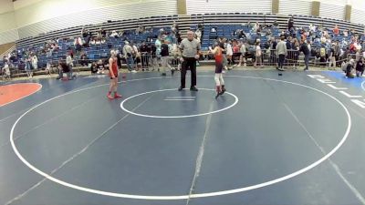 12U Boys - 82 lbs Champ. Round 2 - Parker Stanisz, Bulldog Premier Wrestling Club vs Maverick Hoffman, Patriots Wrestling Club