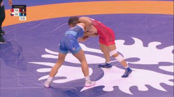 68 kg 1/4 Final - Nesrin Bas, Turkiye vs Adela Hanzlickova, Czechia