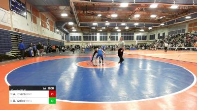 113 lbs Consi Of 8 #1 - Aydan Rivera, Brockton vs Oliver Weiss, Newton South