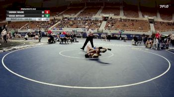 106-D3 Quarterfinal - Derek Wade, Sahuarita High School vs Edge Bryant, Snowflake High School