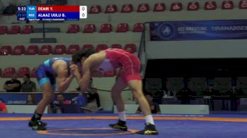 57 kg 1/8 Final - Yusuf Demir, Turkiye vs Bekzat Almaz Uulu, Kyrgyzstan