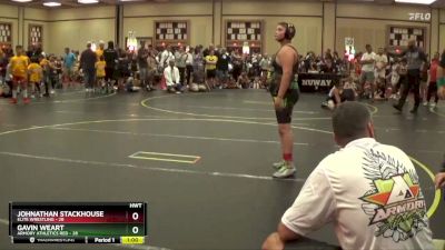 Quarterfinals (8 Team) - Gavin Weart, Armory Athletics Red vs Johnathan Stackhouse, Elite Wrestling