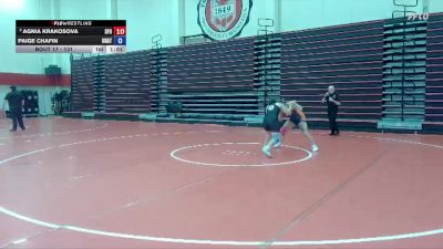 160 lbs Champ. Round 2 - Rayne Tafreshi, Simon Fraser University vs Kisten Elbek, Treasure Valley Community College