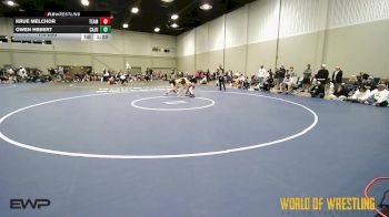 115 lbs Rr Rnd 2 - Krue Melchor, Team Wyoming 14U vs Owen Hebert, Cajun Cowboys 14U