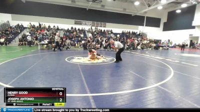 145 lbs Semifinal - Joseph Antonio, St. John Bosco vs Henry Good, Clovis