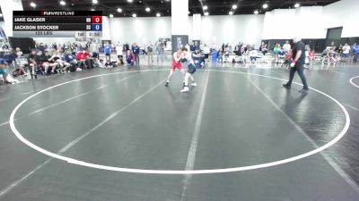 120 lbs Jake Glaser, North Dakota vs Jackson Stocker, South Carolina
