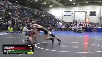 132 lbs Finals (8 Team) - Kyle Durfee, Mullen vs Matt Bruns, Sutherland