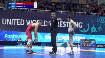 65 kg Qualif. - Constantin Chirilov, Moldova vs Adlan Askarov, Kazakhstan