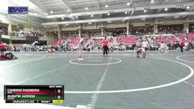 110 lbs 5th Place Match - Cameron Madderra, NIXA vs Quentin Jackson, Slyfox