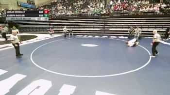 5A 157 lbs 3rd Place Match - Joseph Naylor, West Jordan vs Logan Mcnally, Wasatch