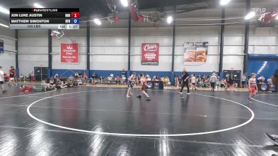 100 lbs Jon Luke Austin, Indiana vs Matthew Simonton, New York Blue