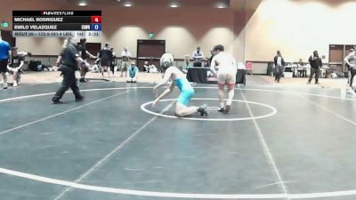 172.4-181.4 lbs Champ. Round 1 - Emilo Velazquez, Edge Wrestling vs Michael Rodriguez