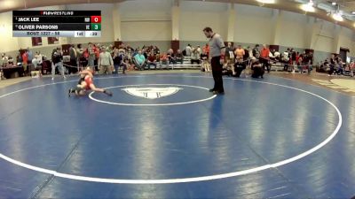 58 lbs Cons. Semi - Jack Lee, Nova WC vs Oliver Parsons, VA Elite