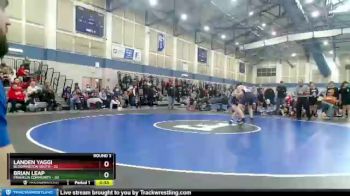 132 lbs Round 3 (4 Team) - Landen Yaggi, Bloomington South vs Brian Leap, Franklin Community