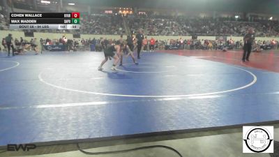 94 lbs Consi Of 16 #1 - Cohen Wallace, Kingfisher YellowJackets vs Max Madden, Sapulpa Jr High
