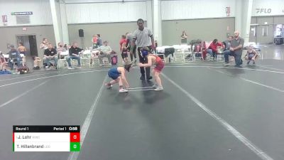 52-56 lbs Round 1 - Jameson Lohr, Williamsburg Wrestling Club vs Ted Hillanbrand, Smithfield Youth Wrestling