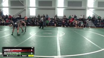 90 lbs Round 3 (6 Team) - Braydan McMullan, Akron St. Vincent St. Mary vs Landon Huntington, Crestwood