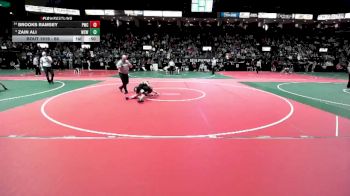 68 lbs Cons. Round 5 - Zain Ali, WSW1 vs Brooks Ramsey, PWCA