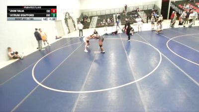 190 lbs Semifinal - Hyrum Stafford, Bruin Wrestling Club vs Zion Talia, Excalibur Wrestling Club