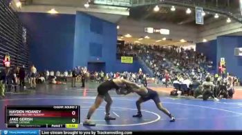 182 lbs Champ. Round 2 - Hayden Moaney, Delaware Military Academy vs Jake Gerish, DePaul Catholic