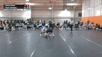 285 lbs 5th Place Match - Colby Whitehill, Glenville State vs Giulian Bodiu, Findlay