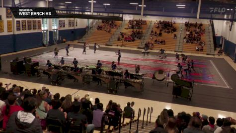 West Ranch HS "Ontario CA" at 2026 WGI Percussion Ontario Regional+ Prelims