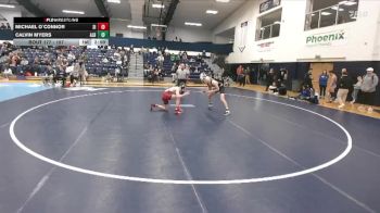 157 lbs Cons. Round 2 - Michael O`Connor, Stevens vs Calvin Myers, Albright