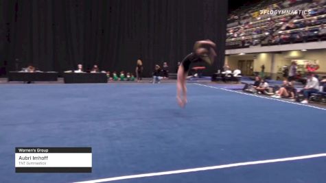 Aubri Imhoff - Women's Group, TNT Gymnastics - 2021 Women's Xcel Region 4 Championships