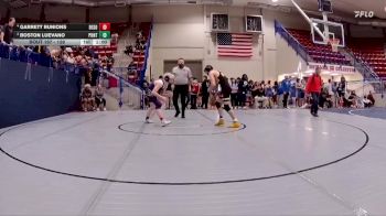 138 lbs Cons. Semi - Garrett Runions, Desoto Central vs Boston Luevano, Pontotoc City