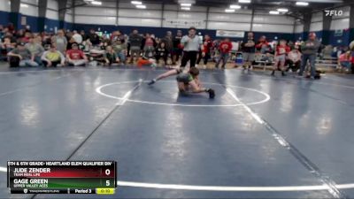 85 lbs Cons. Round 2 - Maddox Edstrom, Upper Valley Aces vs Dylan Dickerson, Small Town Wrestling