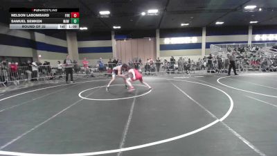 157 lbs Round Of 32 - Nelson LaBombard, Five Points vs Samuel Semken, MAW Wrestling Academy