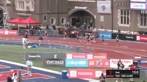 High School Girls' 4x400m Relay Central, Prelims 1