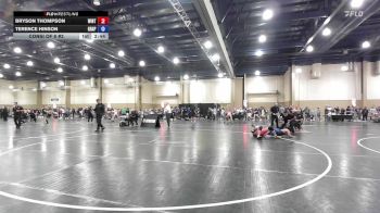 157 lbs Consi Of 8 #2 - Bryson Thompson, Winter Haven Wrestling Club vs Terence Hinson, Grappling House