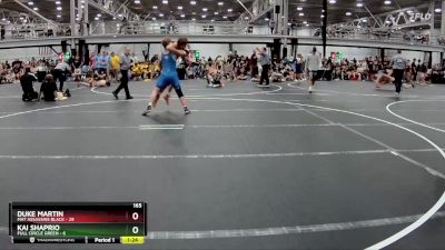 165 lbs Round 2 (8 Team) - Duke Martin, Mat Assassins Black vs Kai Shaprio, Full Circle Green