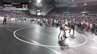 115 lbs Champ. Rd Of 16 - Josh Martin, Betterman Elite Wrestling vs Devin Kuenzler, Eaglecrest Wrestling Club