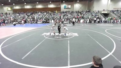 62 lbs Consi Of 16 #2 - Julien Nelson, Yerington Lions WC vs Grayson Smith, Spanish Springs WC