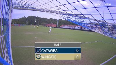 Replay: Catawba vs Wingate - Men's | Sep 20 @ 5 PM