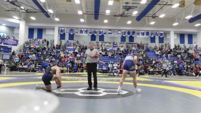 215 lbs Quarterfinal - George Eggers, Napoleon vs Salar Heishman, St. John Jesuit