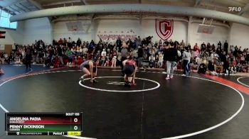 135 lbs Quarterfinal - Penny Dickinson, Conifer vs Angelina Padia, Eaglecrest